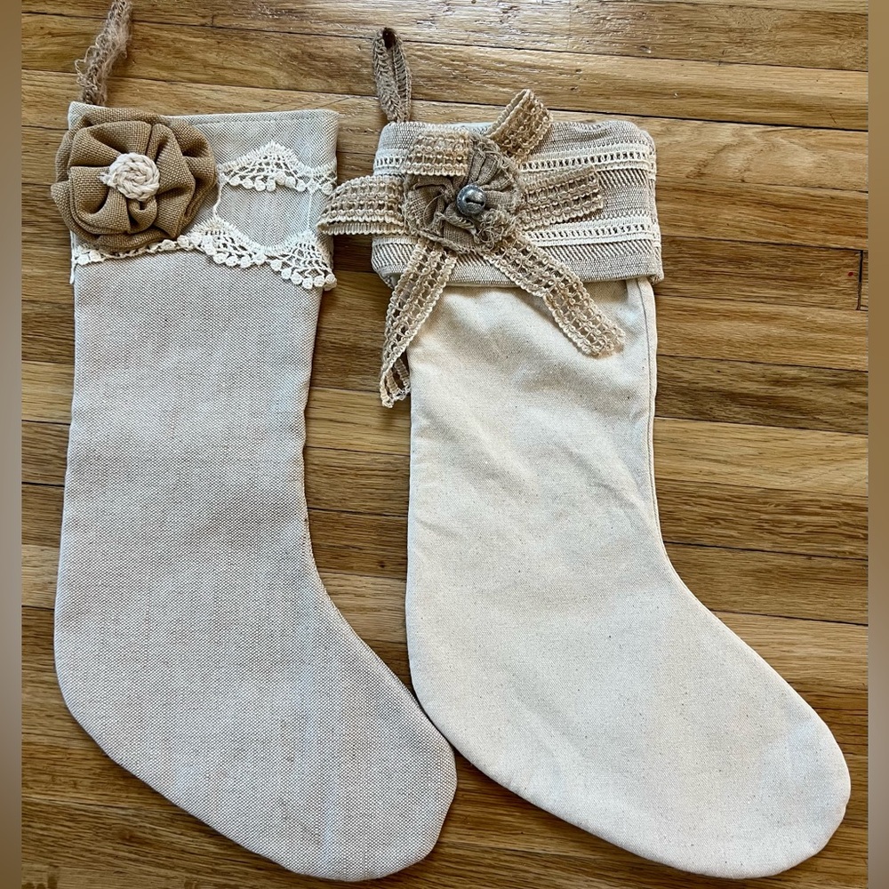 Set of 2 Vintage Stockings